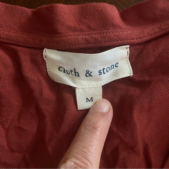 Anthropologie | Cloth and Stone High Low Shirt Dress - Picture 4 of 5